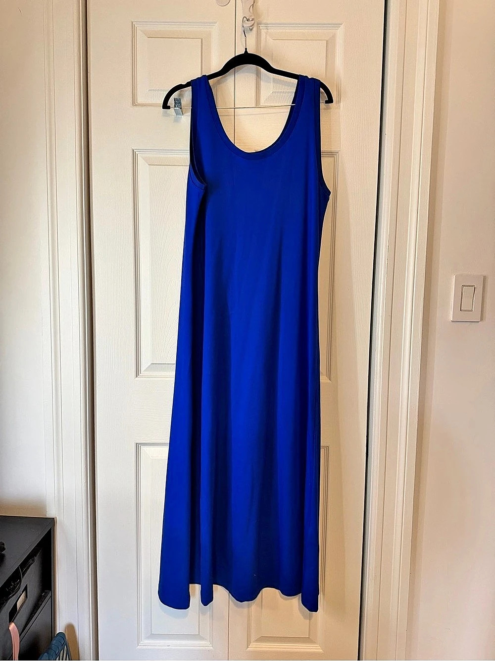 COS Blue Sleeveless Maxi Dress, L